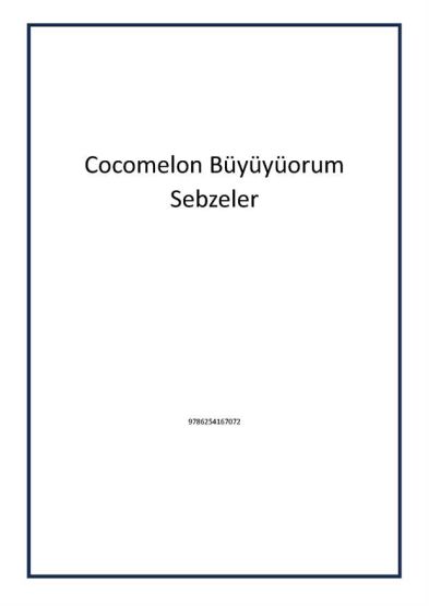 Cocomelon Büyüyüorum Sebzeler