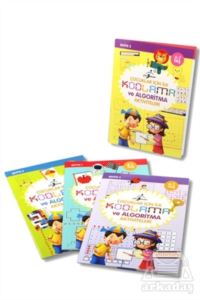 Çocuklar İçin İlk Kodlama Ve Algoritma Aktiviteleri - 4 Kitap Set