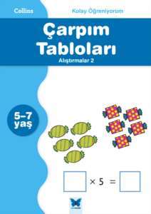 Collins - Çarpım Tabloları Alıştırmalar 2 Yaş 5-7