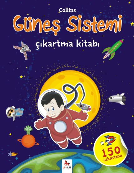 Collins Güneş Sistemi Çıkartma Kitabı