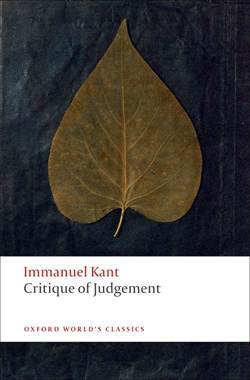 Critique of Judgement