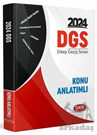 Data Yayınları 2023 DGS Konu Anlatımlı