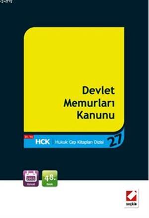 Devlet Memurları Kanunu (Cep Boy)