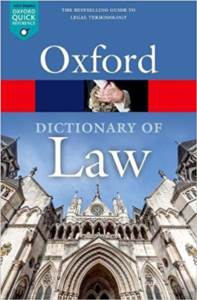 Dictionary Of Law