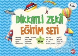 Dikkatli Zeka Eğitim Seti 2. Kitap (3 Yaş)