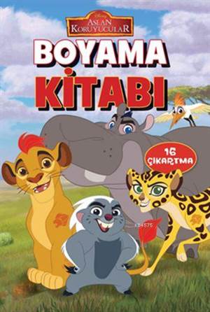 Disney Aslan Koruyucular Boyama Kitabı