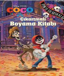 Disney Coco Çıkartmalı Boyama Kitabı