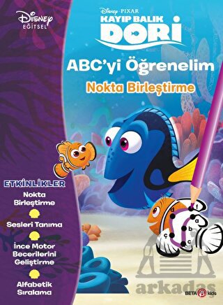 Disney Eğitsel Dori ABC’Yi Öğrenelim Nokta Birleştirme