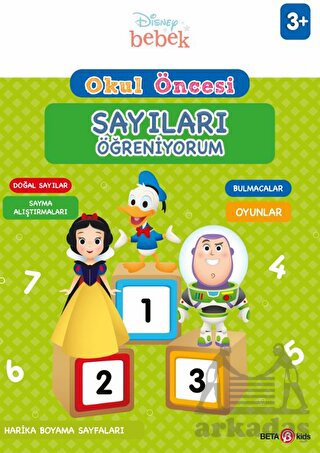 Disney Eğitsel Okul Öncesi Sayıları Öğreniyorum