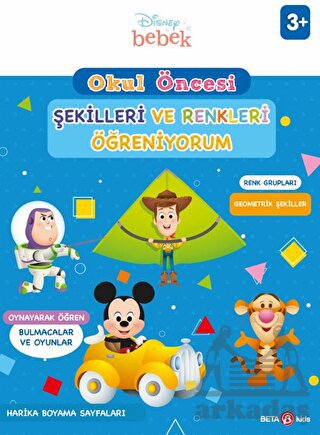 Disney Eğitsel Okul Öncesi Şekilleri Ve Renkleri Öğreniyorum