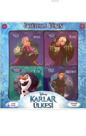 Disney Karlar Ülkes - Öykülerle Öğren (4 Kitap)