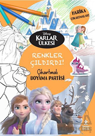 Disney Karlar Ülkesi - Renkler Çıldırdı! Çıkartmalı Boyama Partisi