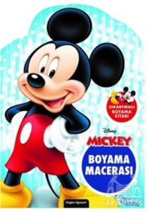 Disney Mickey Ve Çılgın Yarışçılar Özel Kesimli Boyama Macerası