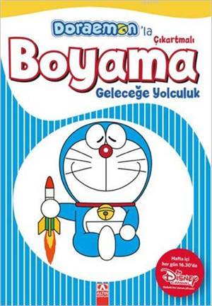 Doraemon'la Çıkartmalı Boyama - Geleceğe Yolculuk