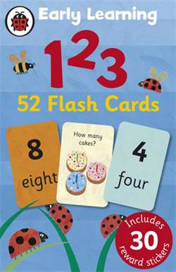 Early Learning 123 Flash Cards