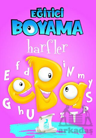 Eğitici Öğretici Boyama - Harfler