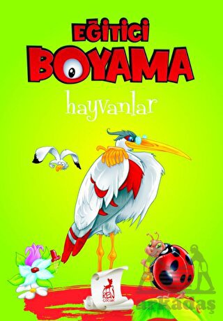 Eğitici Öğretici Boyama - Hayvanlar