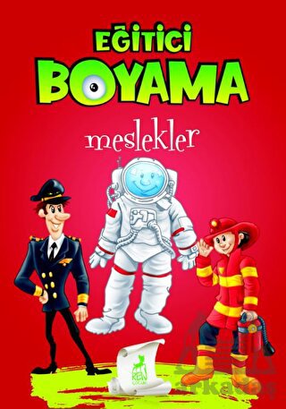 Eğitici Öğretici Boyama - Meslekler