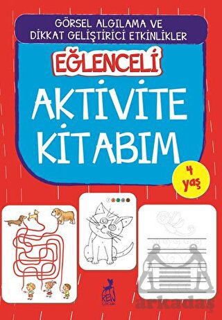 Eğlenceli Aktivite Kitabım 4 Yaş