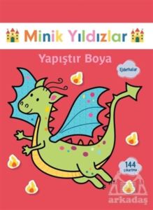 Ejderhalar Yapıştır Boya - Minik Yıldızlar