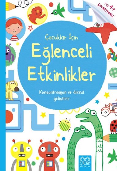 Çocuklar İçin Eğlenceli Etkinlikler - Çıkartmalı 