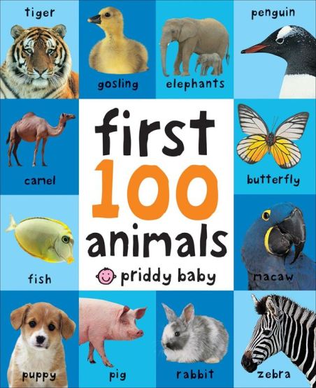 First 100 Animals Board Book