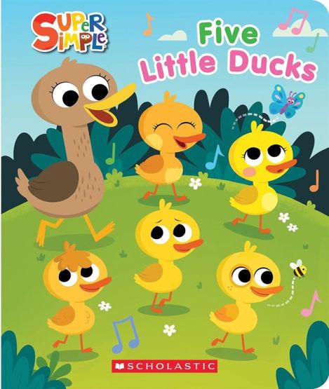 Five Little Ducks Squishy Countdown Book - Super Simple