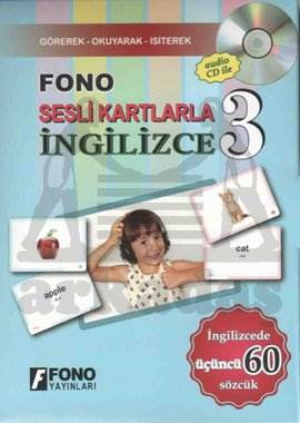 Fono Sesli Kartlarla İngilizce 3 (Cdli)