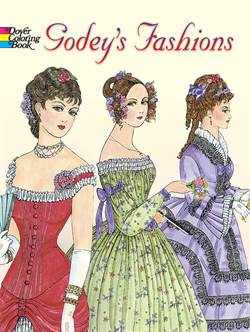 Godey's Fashions Coloring Book