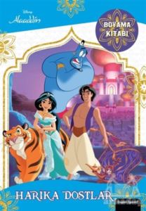 Harika Dostlar Boyama Kitabı - Disney Alaaddin