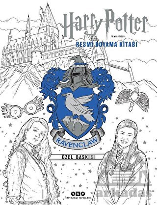 Harry Potter Filmlerinden Resmi Boyama Kitabı - Ravenclaw Özel Baskısı