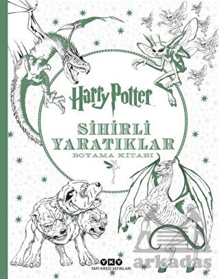 Harry Potter Sihirli Yaratıklar Boyama Kitabı