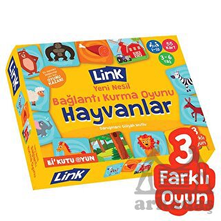 Hayvanlar - Link Yeni Nesil Bağlantı Kurma Oyunu