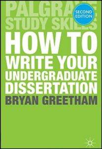 How to Write Your Undergraduate Dessertation