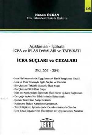 İcra Suçları Ve Cezaları - Seri 16