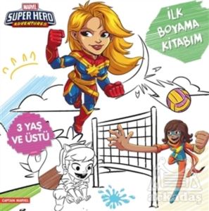 İlk Boyama Kitabım Captain Marvel - Marvel Super Hero Adventures