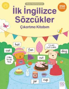 İlk İngilizce Sözcükler Çıkartma Kitabım - 250 Çıkartma