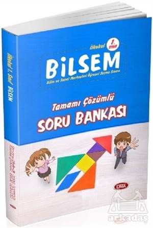 İlkokul 1. Sınıf BİLSEM Tamamı Çözümlü Soru Bankası