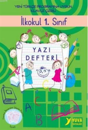 İlkokul 1.Sınıf Yazı Defteri Dik Temel Harflerle