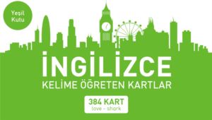 İngilizce Kelime Öğreten Kartlar Yeşil Kutu (love-