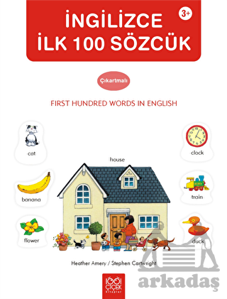 İngilizce İlk 100 Sözcük Çıkartmalı