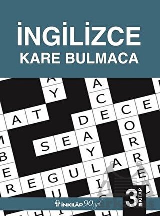 İngilizce Kare Bulmaca 3.Kitap