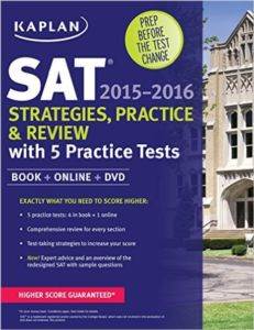 Kaplan Sat 2015-2016 Strategies Practice and Review