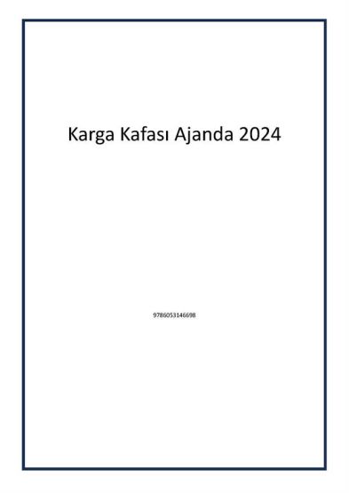 Karga Kafası Ajanda 2024