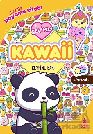 Kawaii Boyama Kitabı Keyfine Bak