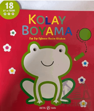 Kolay Boyama Zıp Zıp Eğlence Resim Kitabım