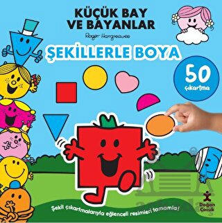 Küçük Bay Ve Bayanlar Şekillerle Boya