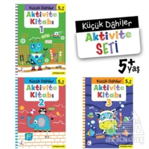 Küçük Dahiler Aktivite Seti : 5 + Yaş ( 3 Kitap Takım )