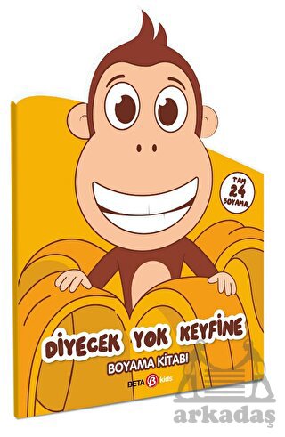 Kukuli- Diyecek Yok Keyfine Boyama Kitabı