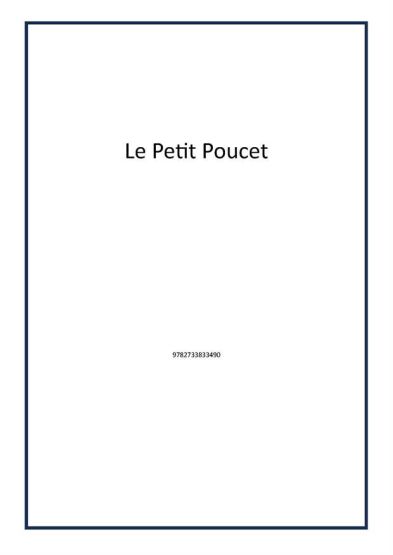 Le Petit Poucet